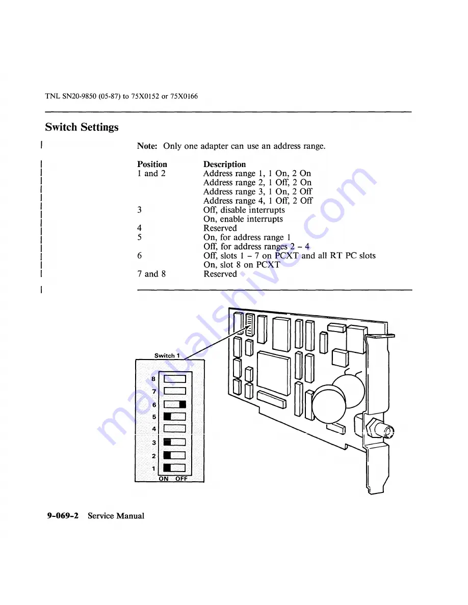 IBM 6150 Hardware Maintenance Manual Download Page 511