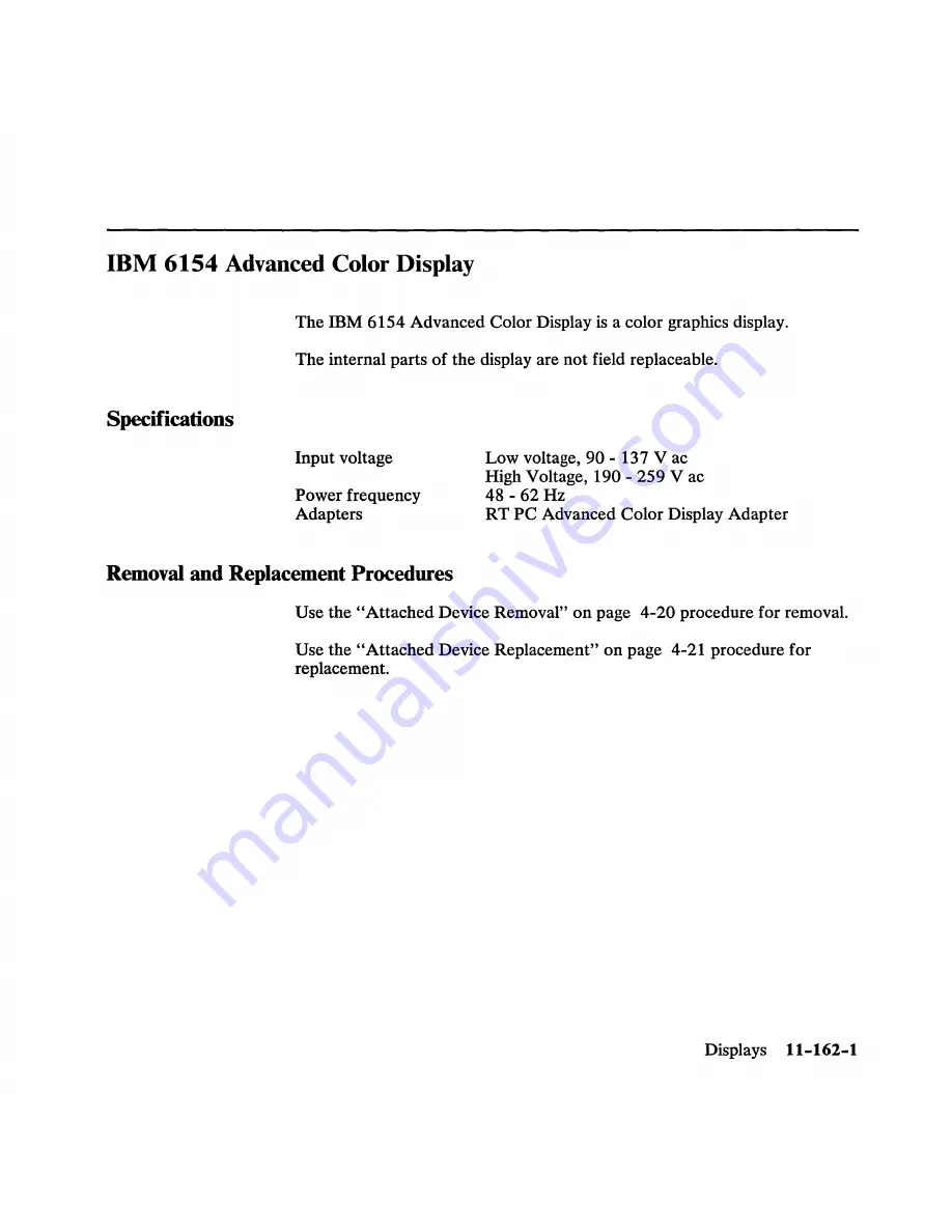 IBM 6150 Hardware Maintenance Manual Download Page 588