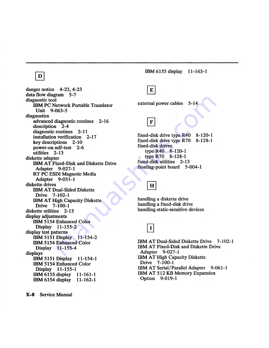 IBM 6150 Hardware Maintenance Manual Download Page 635