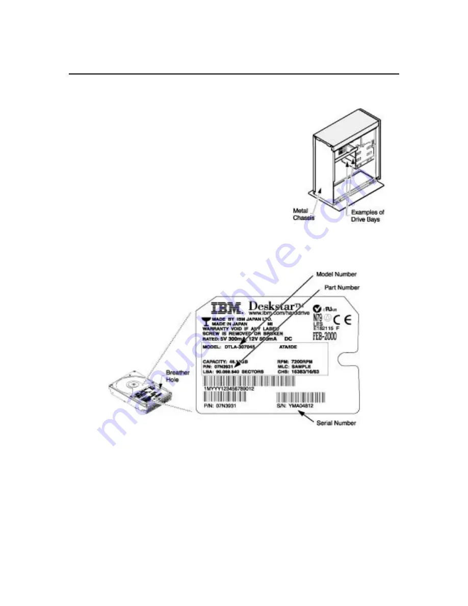 IBM Deskstar 40GV Installation And Reference Manual Download Page 9