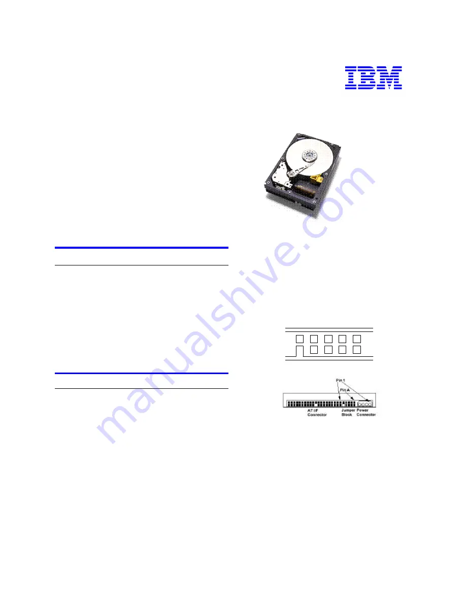 IBM DJNA-352500 Quick Installation Manual Download Page 1