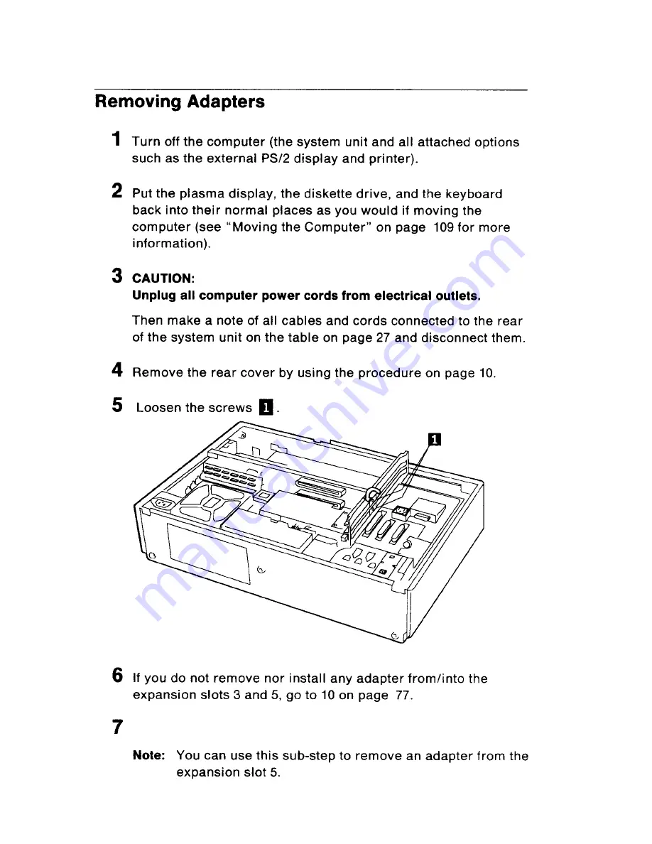 IBM P 75 486 Quick Reference Download Page 86