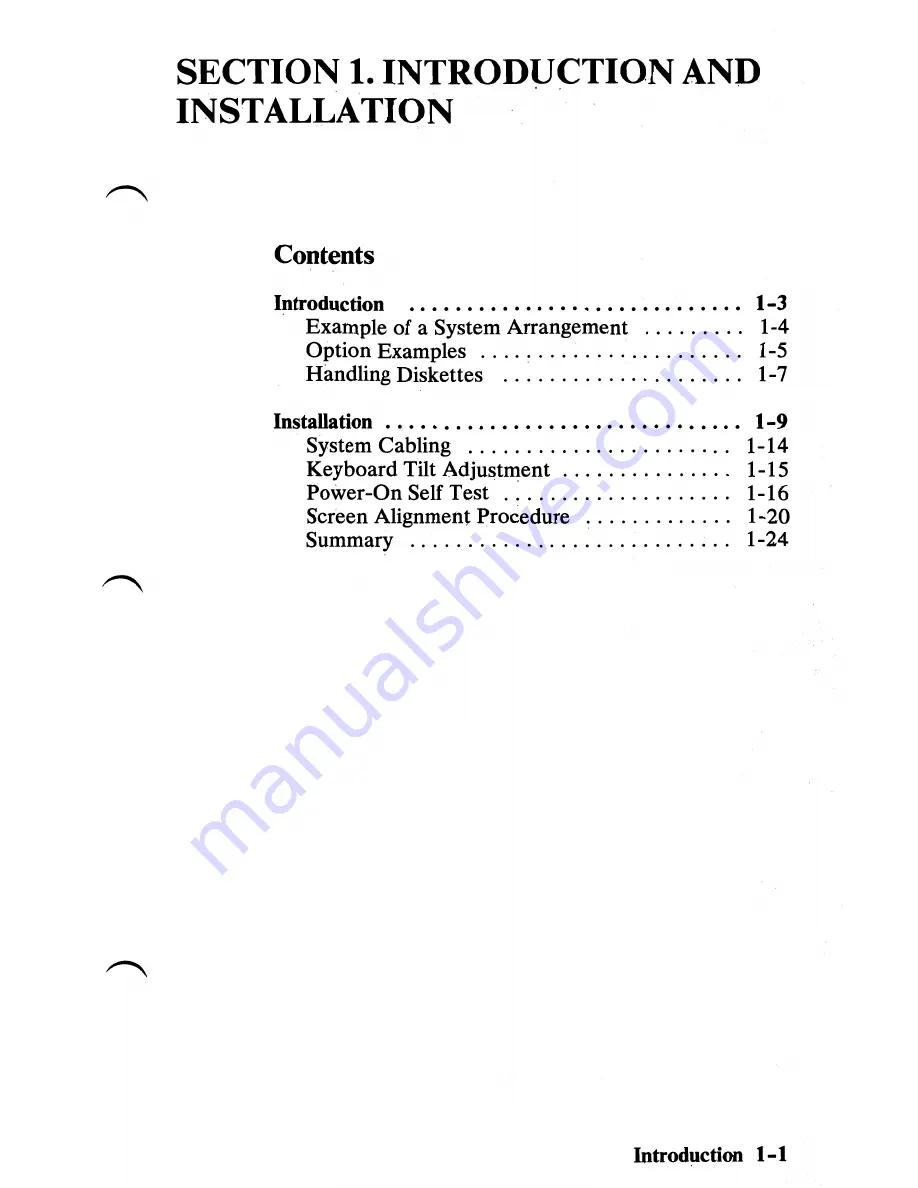 IBM Personal Computer XT Manual To Operations Download Page 13