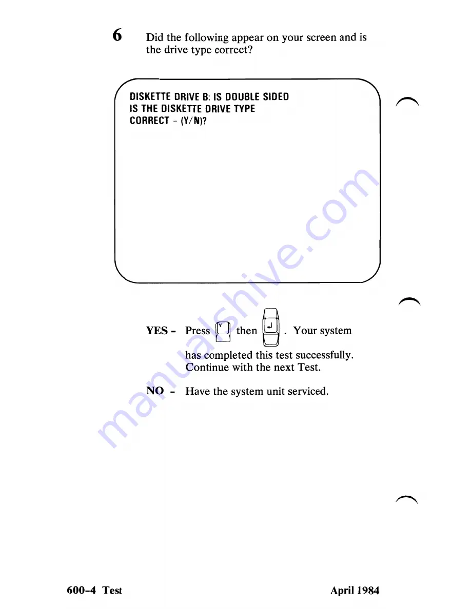 IBM Personal Computer XT Manual To Operations Download Page 112