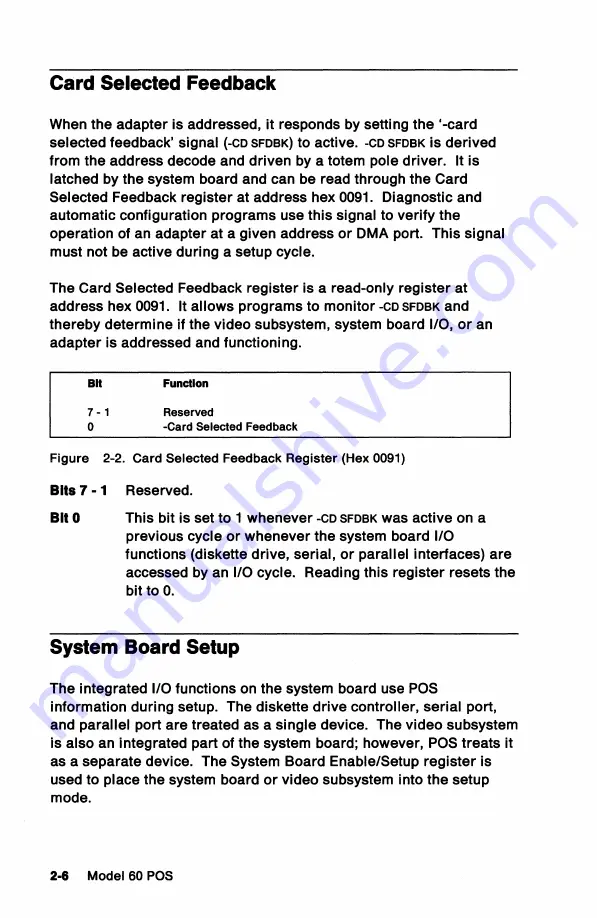 IBM Personal System/2 60 Technical Reference Download Page 22