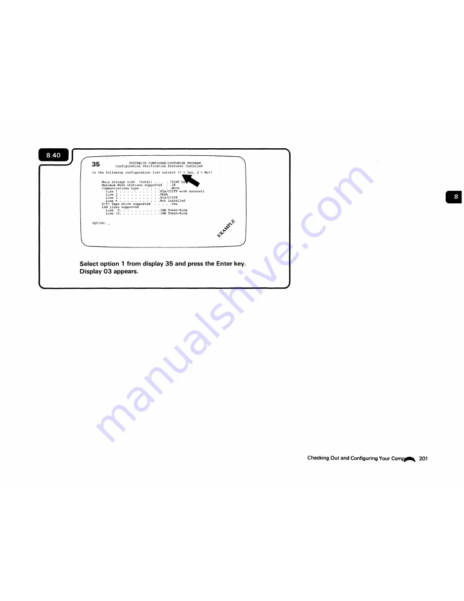 IBM SYSTEM/36 5362 Setting Up Download Page 212