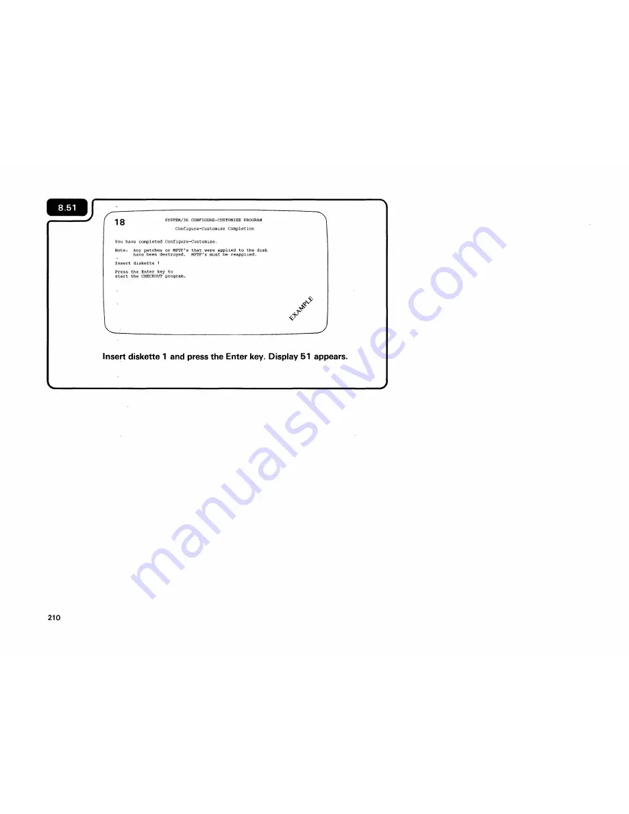 IBM SYSTEM/36 5362 Setting Up Download Page 221