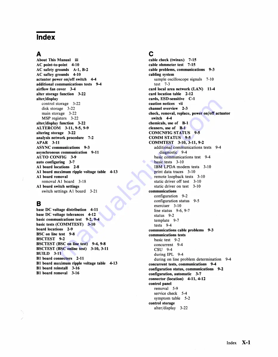 IBM System/36 Maintenance Information Manual Download Page 169