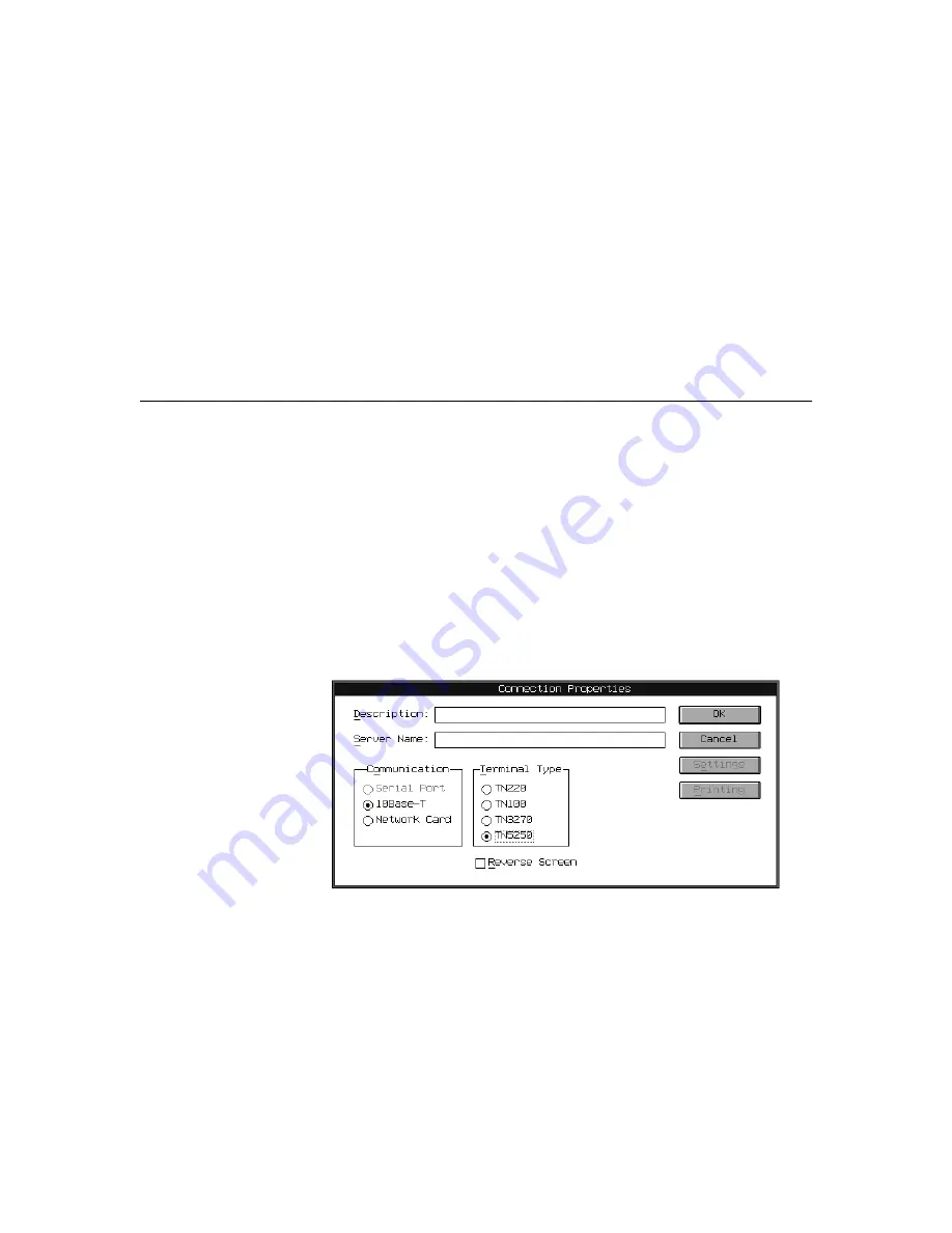 IBM Terminal Emulation TN5250 Скачать руководство пользователя страница 12