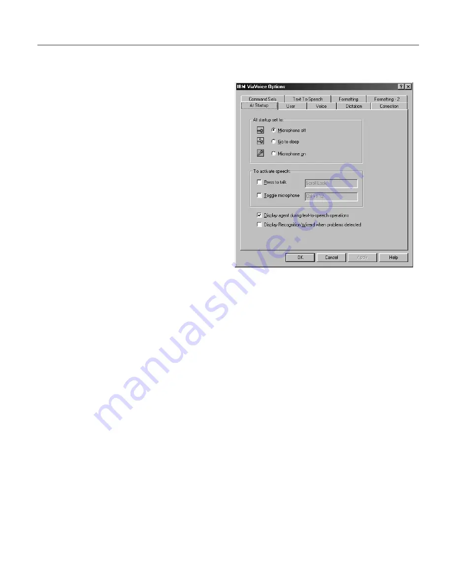 IBM ViaVoice 10 for Windows User Manual Download Page 89