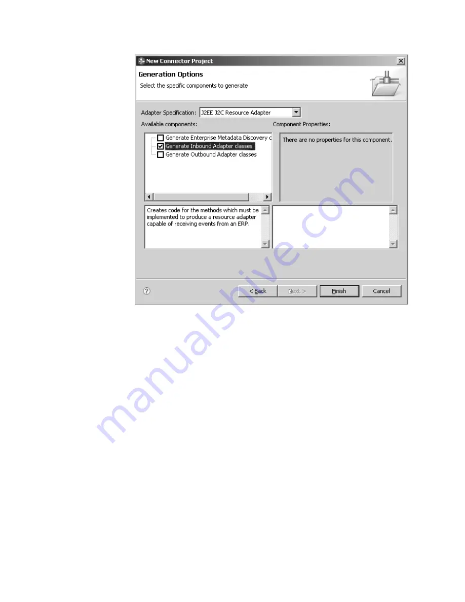 IBM WebSphere Adapter Toolkit User Manual Download Page 60