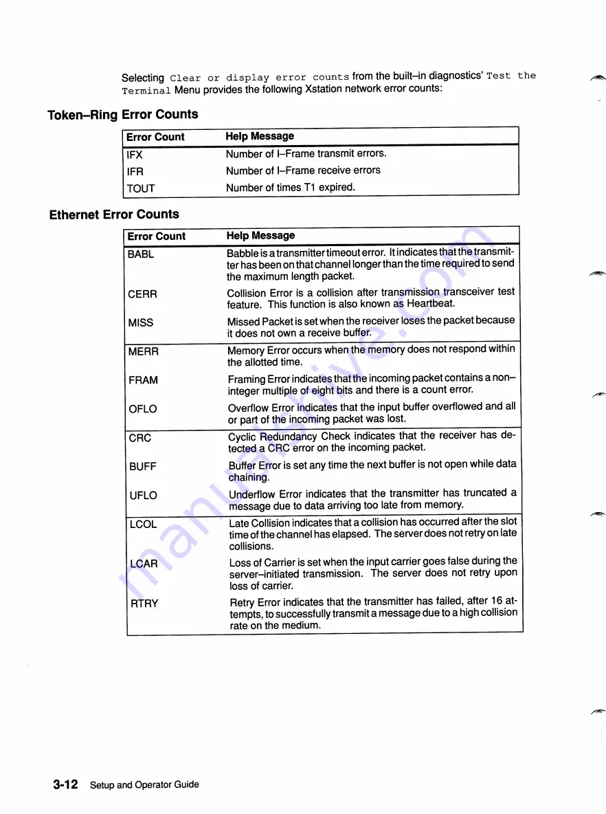 IBM XStation 130 Set Up And Operation Manual Download Page 72