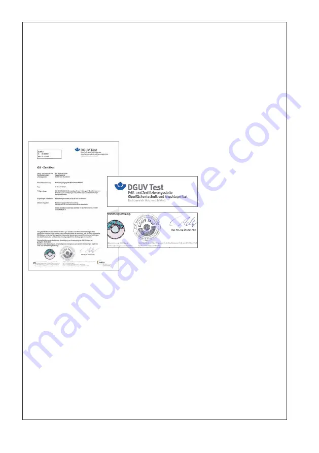 IBS Scherer G-50-W Translation Of The Original Instruction Download Page 2