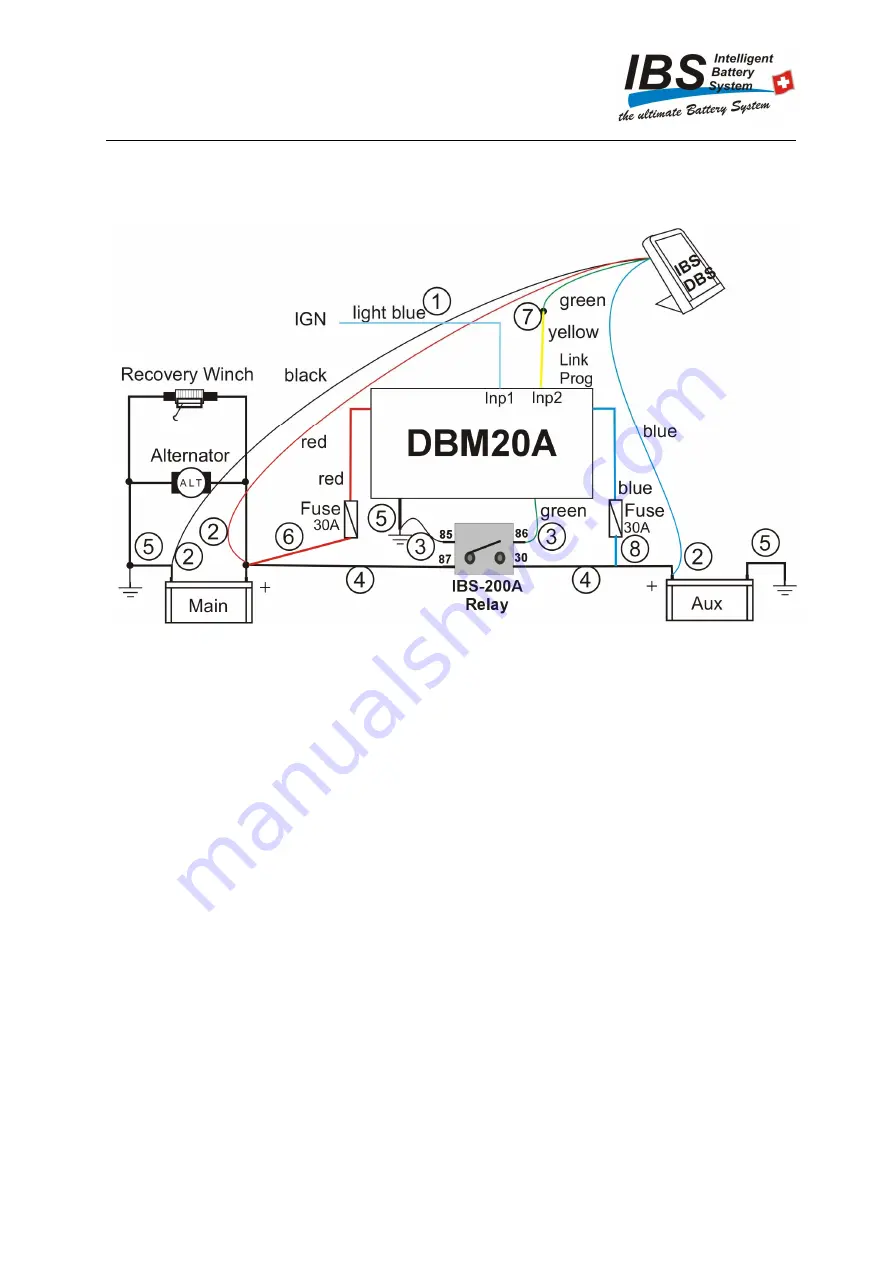 IBS DBS Manual Download Page 13