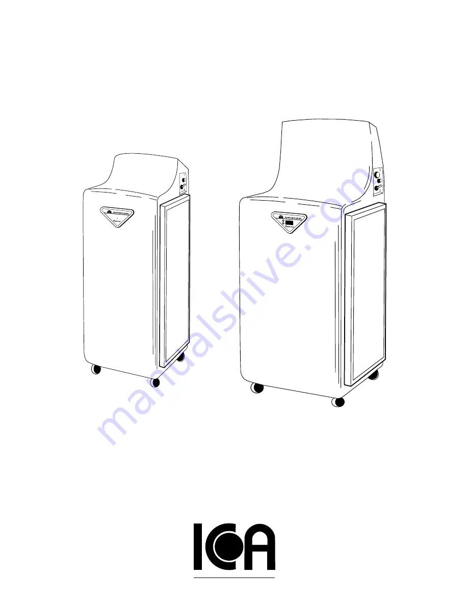 ICA Duster 600 Operation Manual Download Page 1