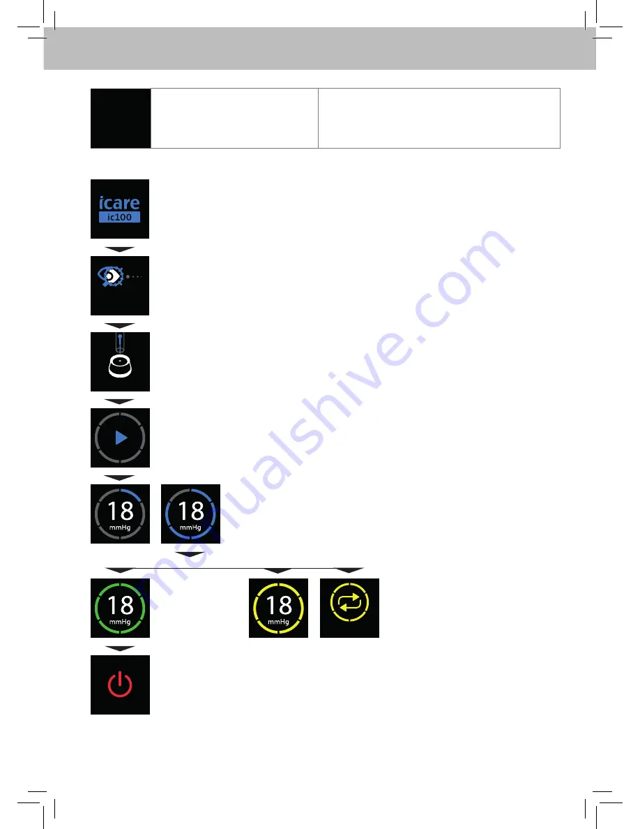 Icare ic100 Instruction Manual Download Page 41