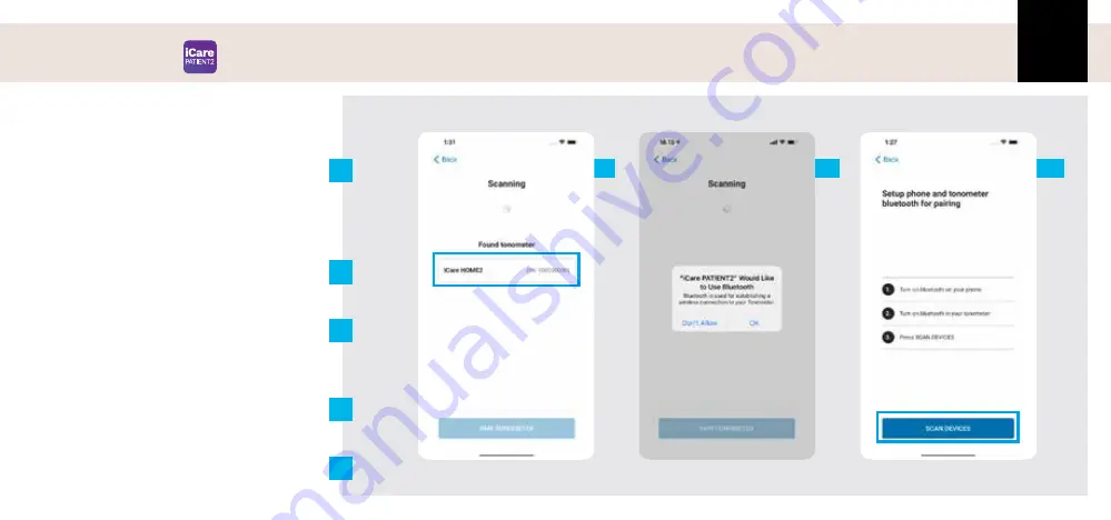 Icare PATIENT2 Quick Manual Download Page 98