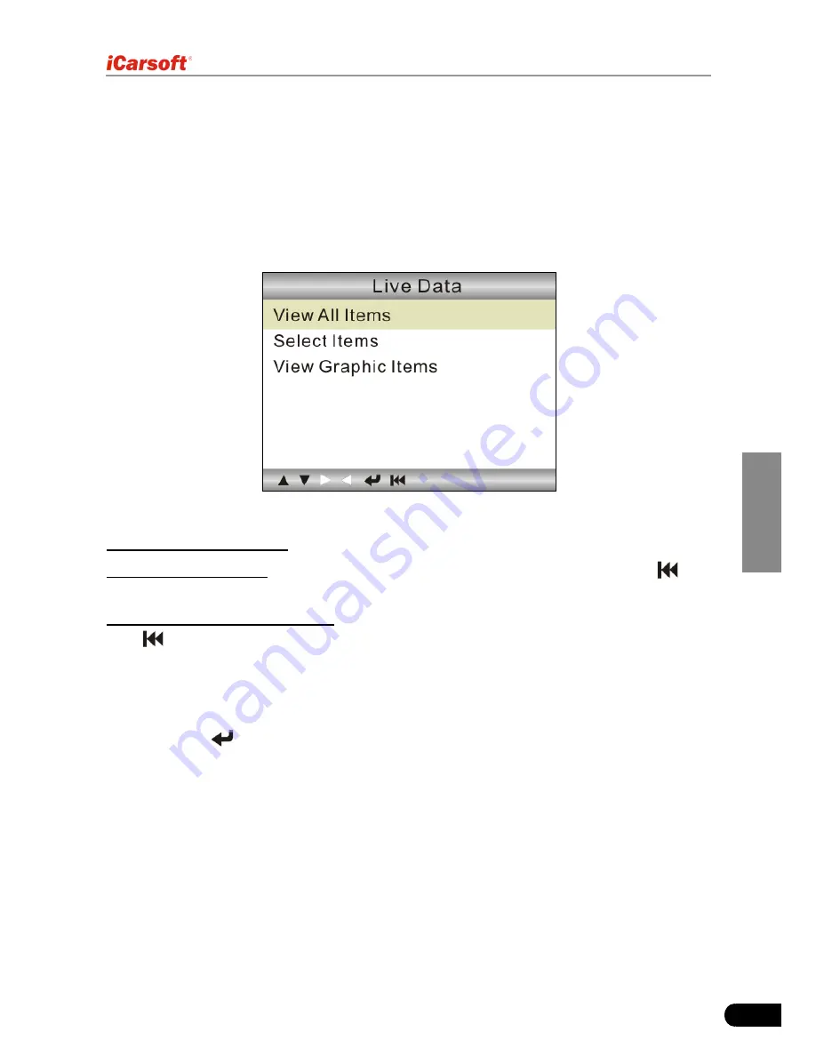 iCarsoft HD I User Manual Download Page 65