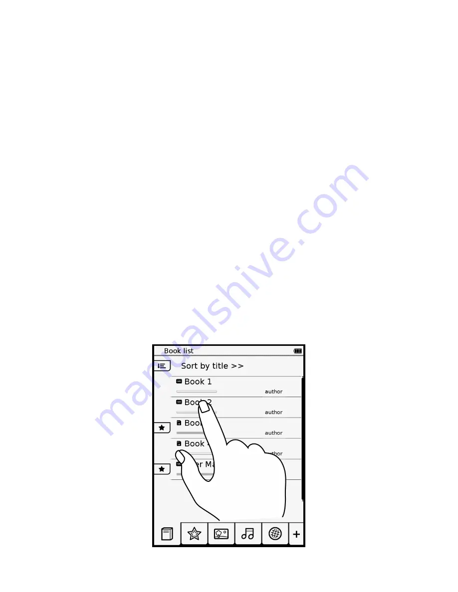 Icarus Sense e-Reader User Manual Download Page 22