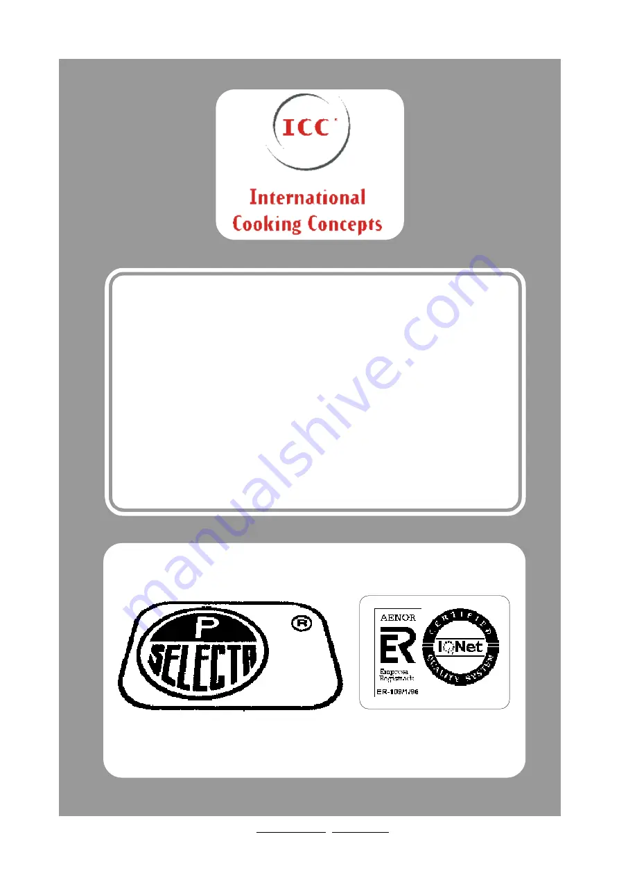 ICC 80020 Manual Download Page 1