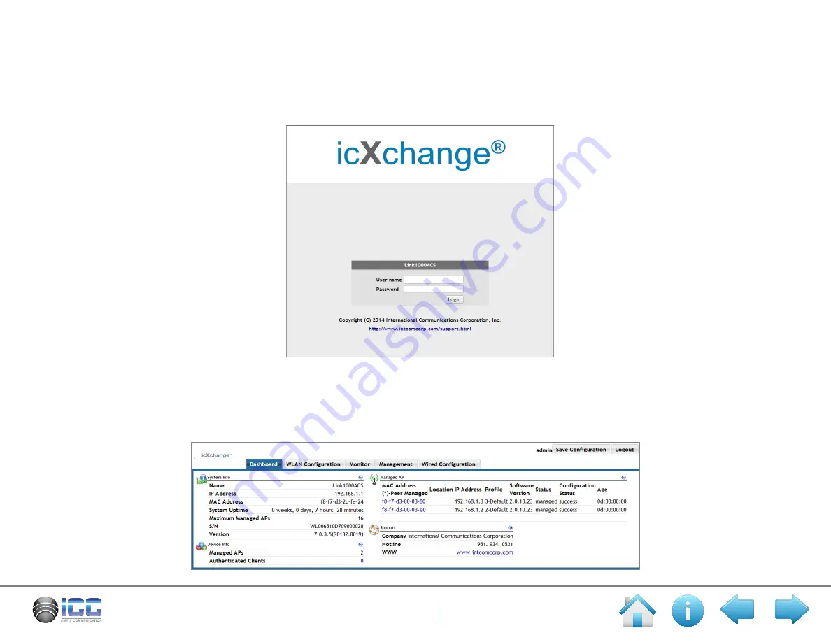 ICC Link Series Web User Manual Download Page 12