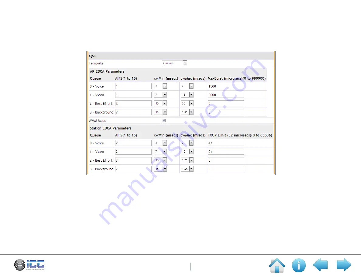 ICC Link Series Web User Manual Download Page 35