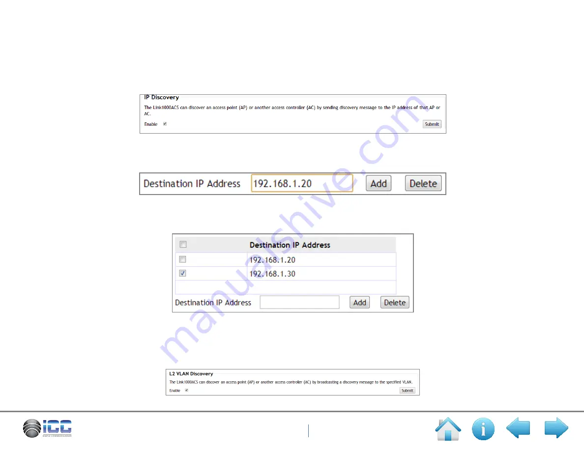 ICC Link Series Web User Manual Download Page 43