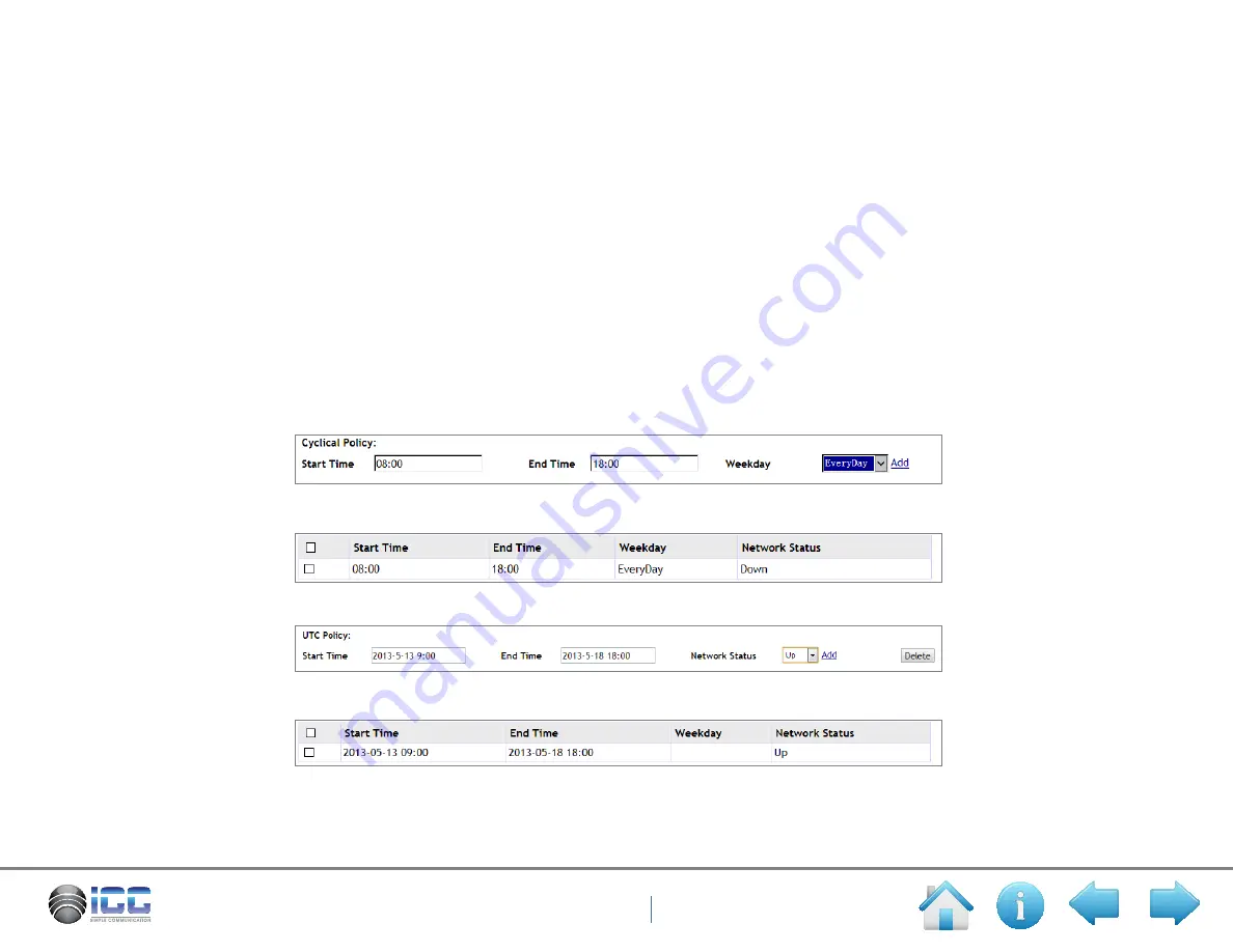 ICC Link Series Web User Manual Download Page 74