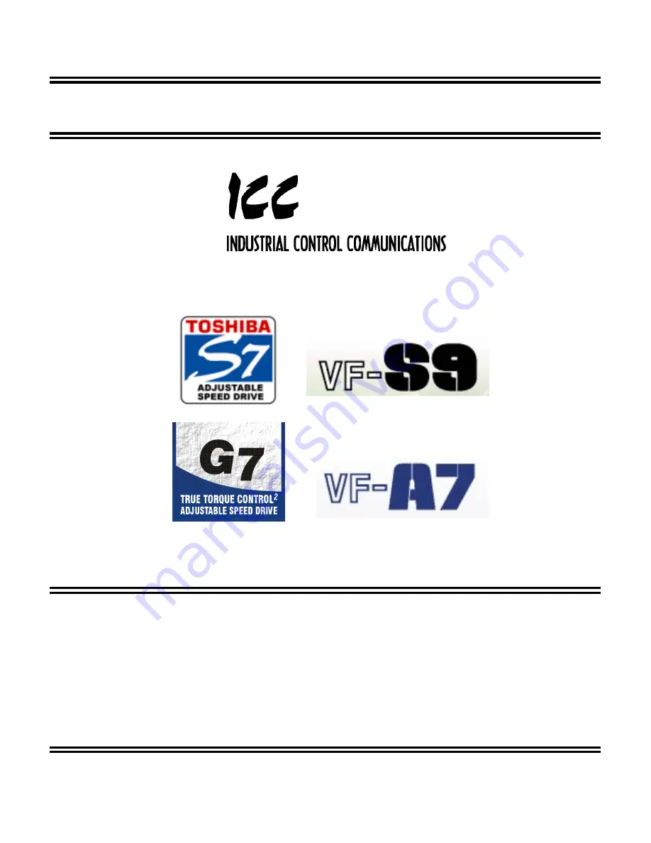 ICC PBDP-110 Manual Download Page 1