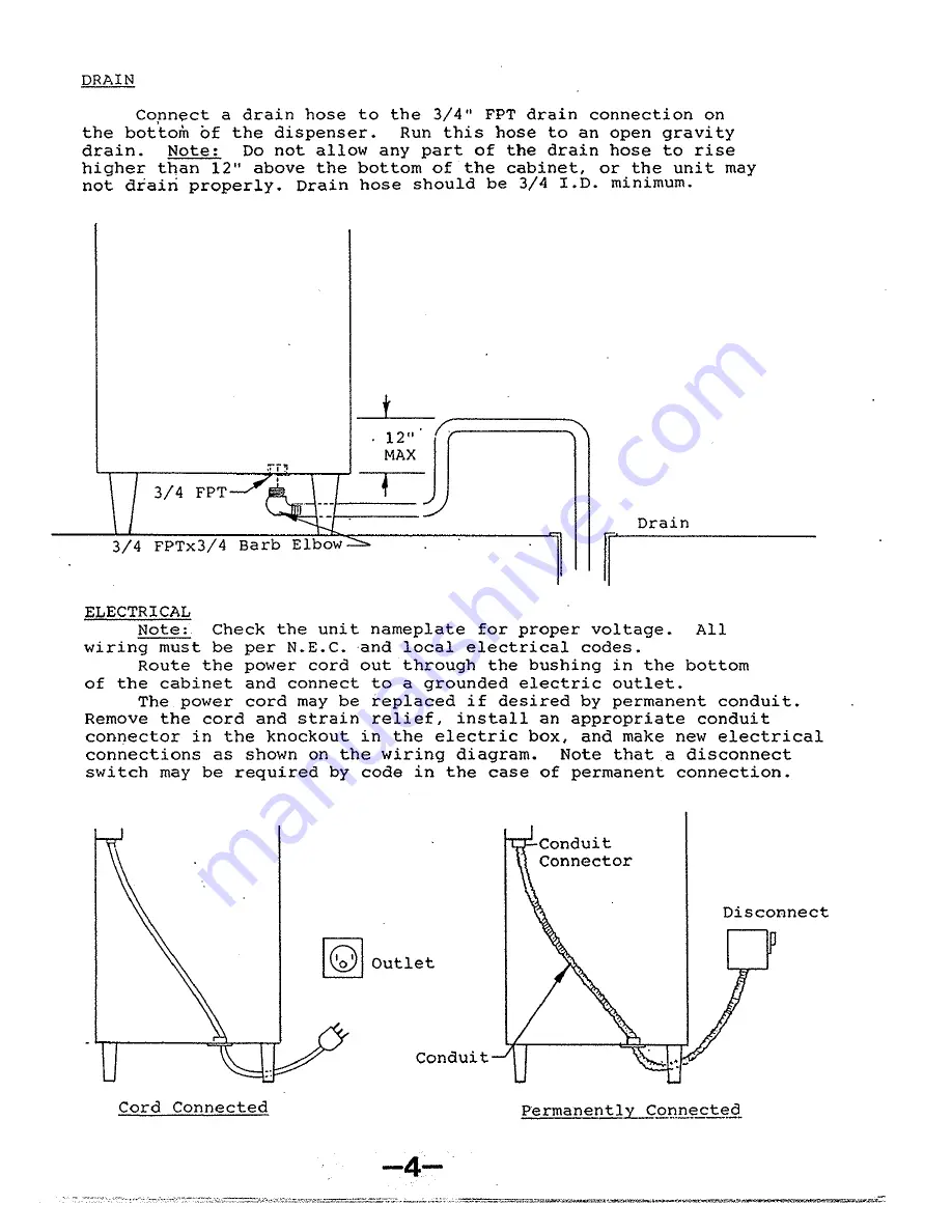 Ice-O-Matic CD-200-VB Owner'S Manual Download Page 6