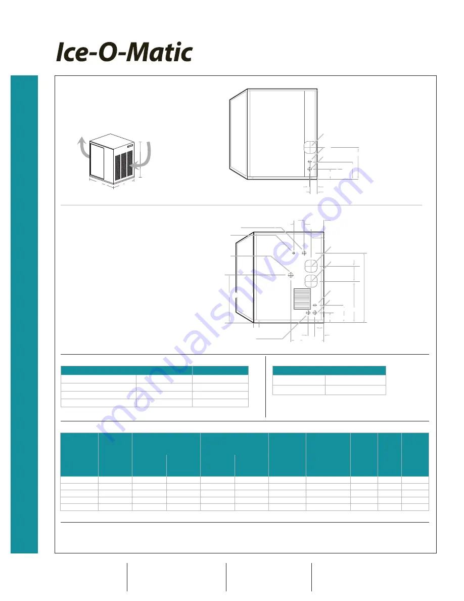 Ice-O-Matic GEM0956/0955 Скачать руководство пользователя страница 2