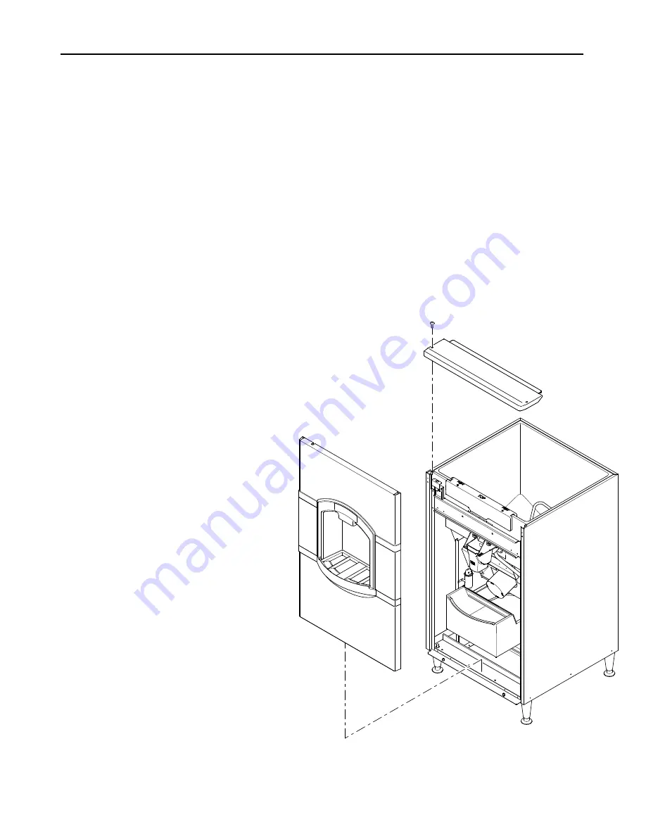 Ice-O-Matic Hotel Dispenser CD 40030 Series Service & Installation Manual Download Page 9