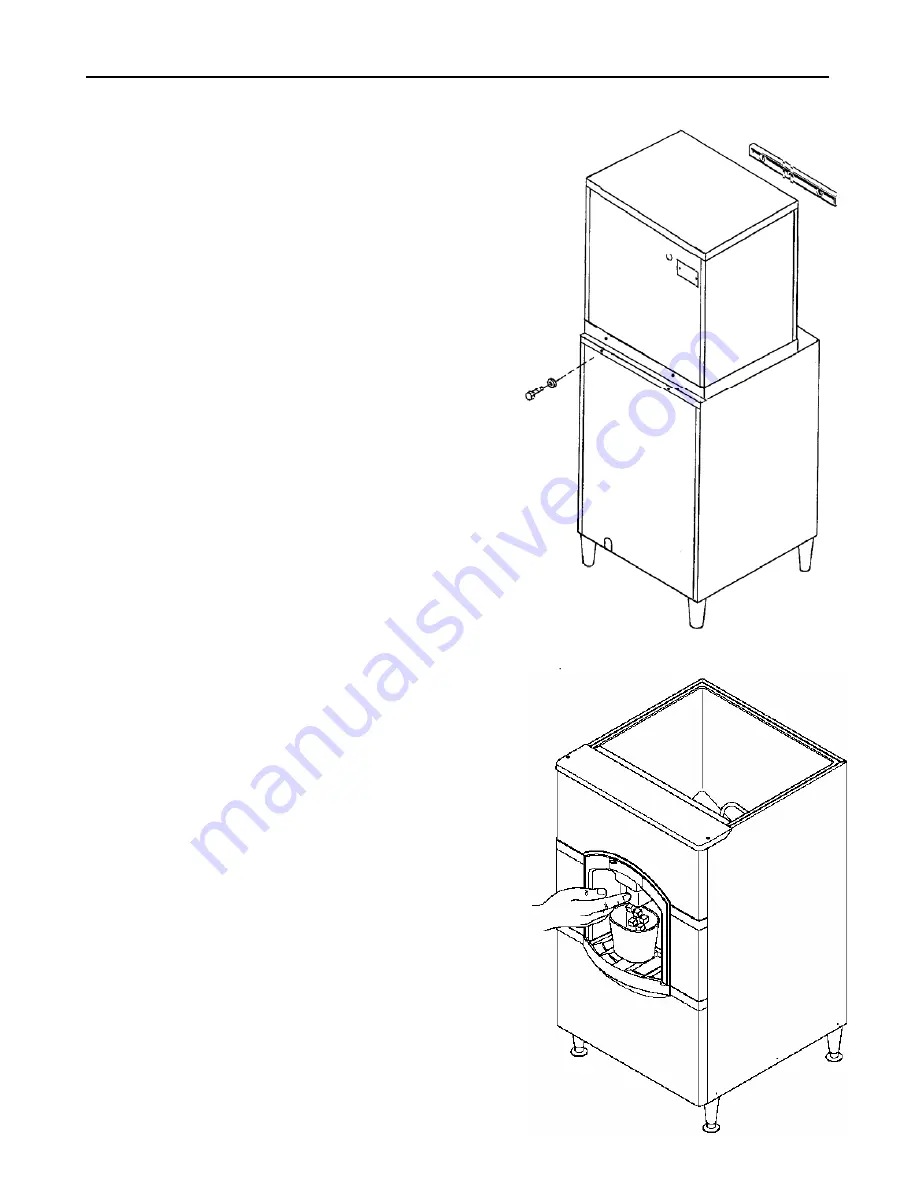 Ice-O-Matic Hotel Dispenser CD 40030 Series Service & Installation Manual Download Page 12