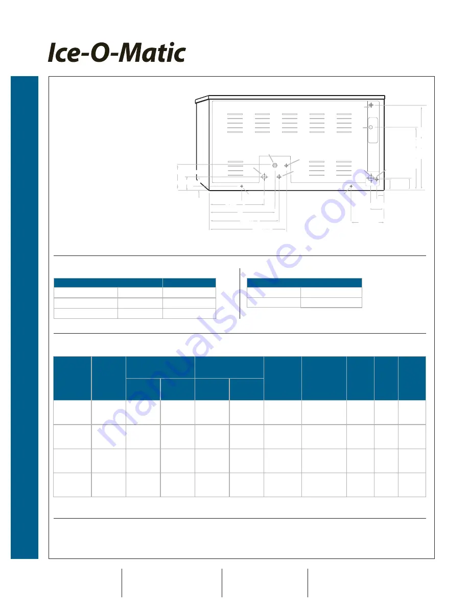 Ice-O-Matic ICE2106 Series Скачать руководство пользователя страница 2