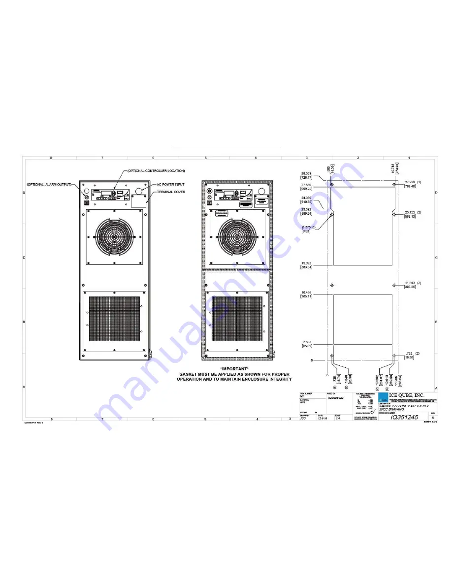 Ice Qube 1IQ0000EVZ2 Operation And Installation Manual Download Page 31