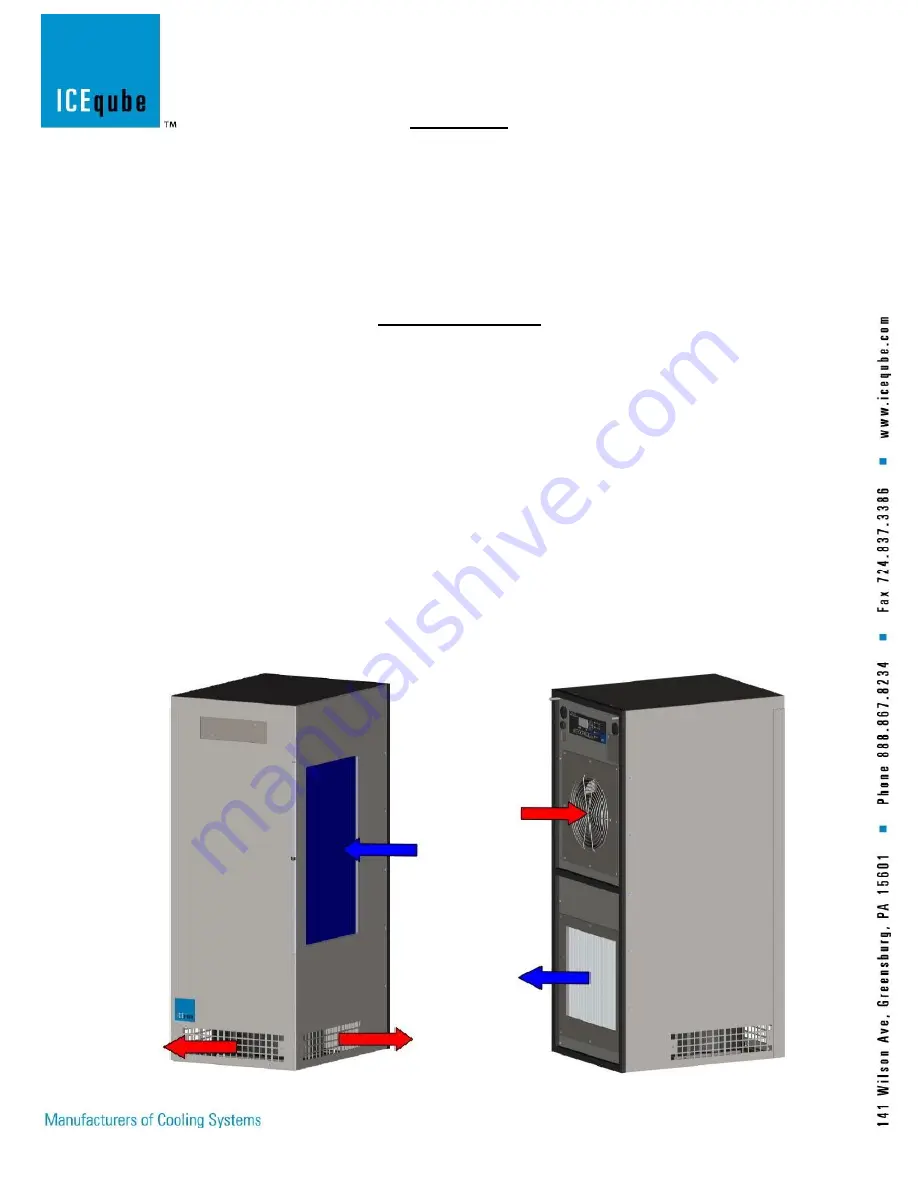 Ice Qube Evolution Series Operation And Installation Manual Download Page 3