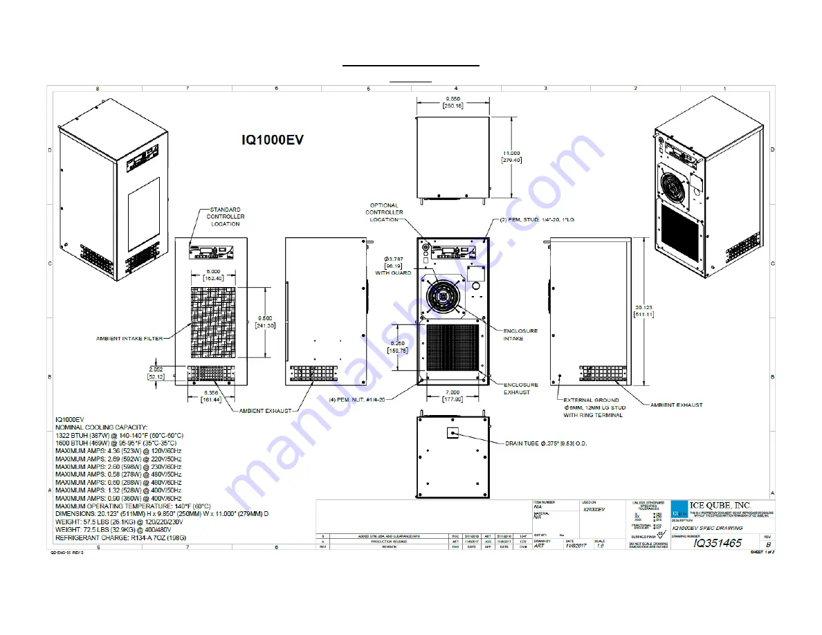 Ice Qube Evolution Series Operation And Installation Manual Download Page 21