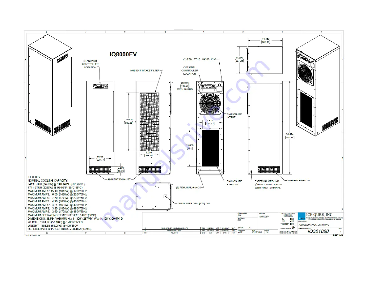 Ice Qube Evolution Series Operation And Installation Manual Download Page 27