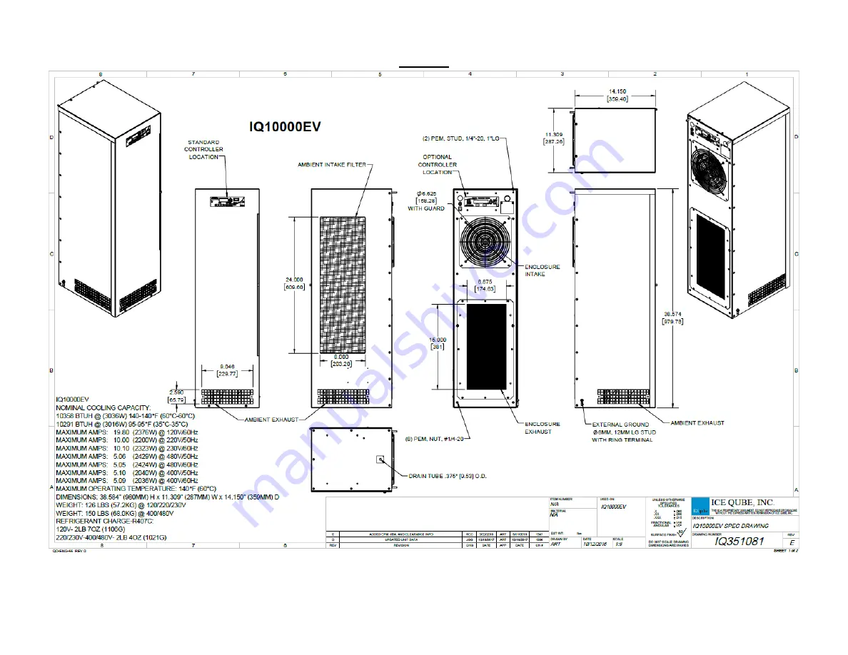 Ice Qube Evolution Series Operation And Installation Manual Download Page 28