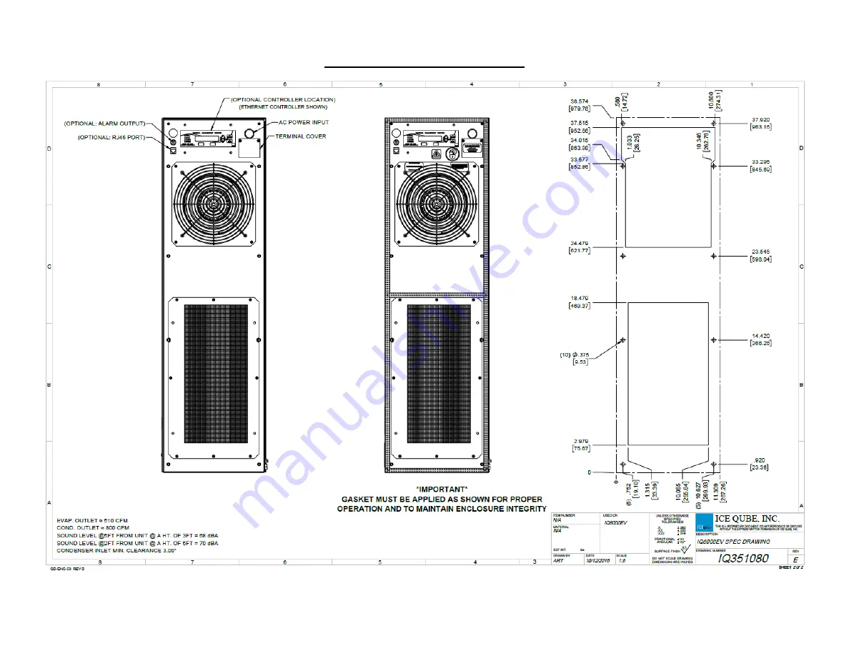 Ice Qube Evolution Series Operation And Installation Manual Download Page 35