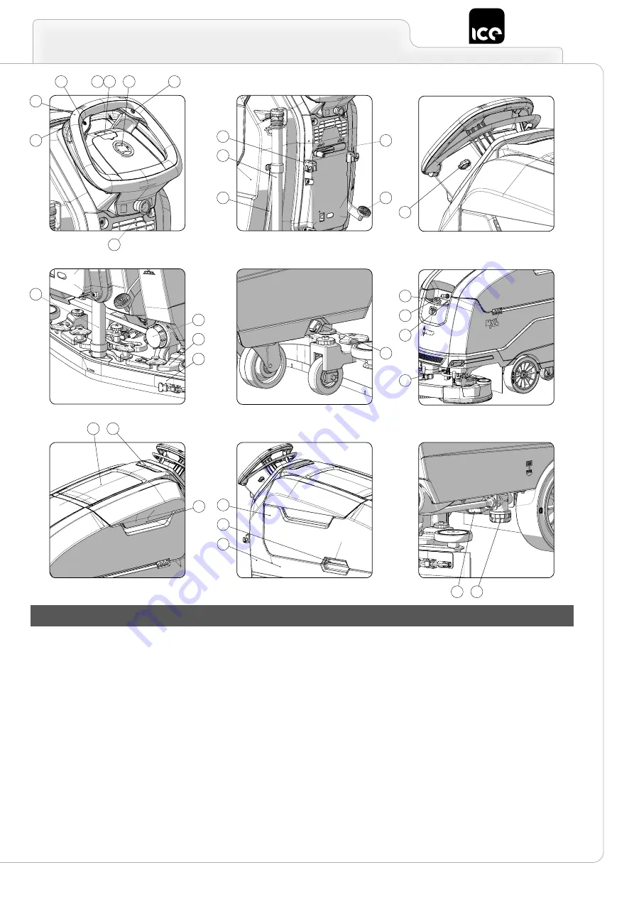 Ice SCRUB 80 D Use And Maintenance Manual Download Page 3