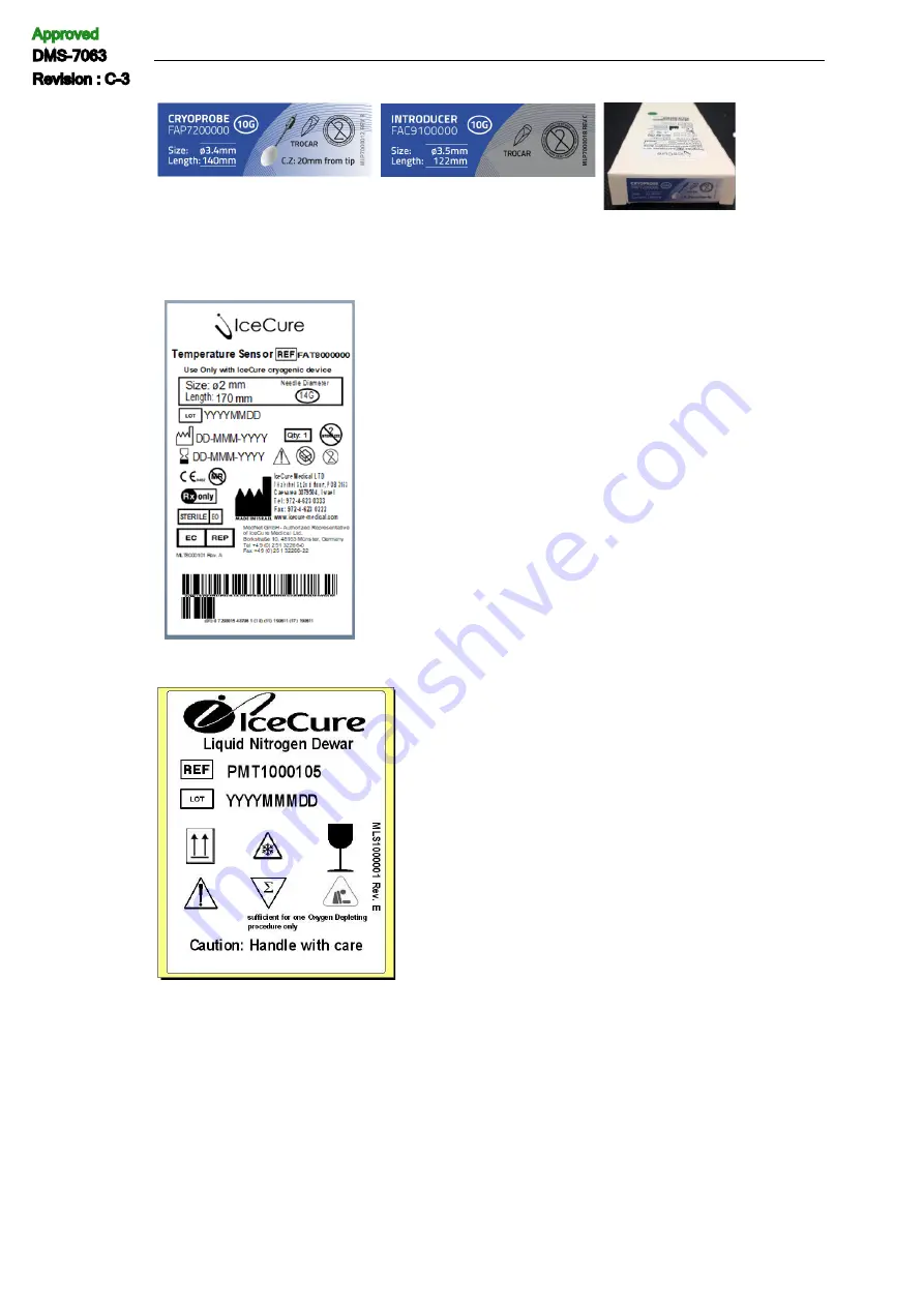 IceCure ProSense DMS-7063 Скачать руководство пользователя страница 33