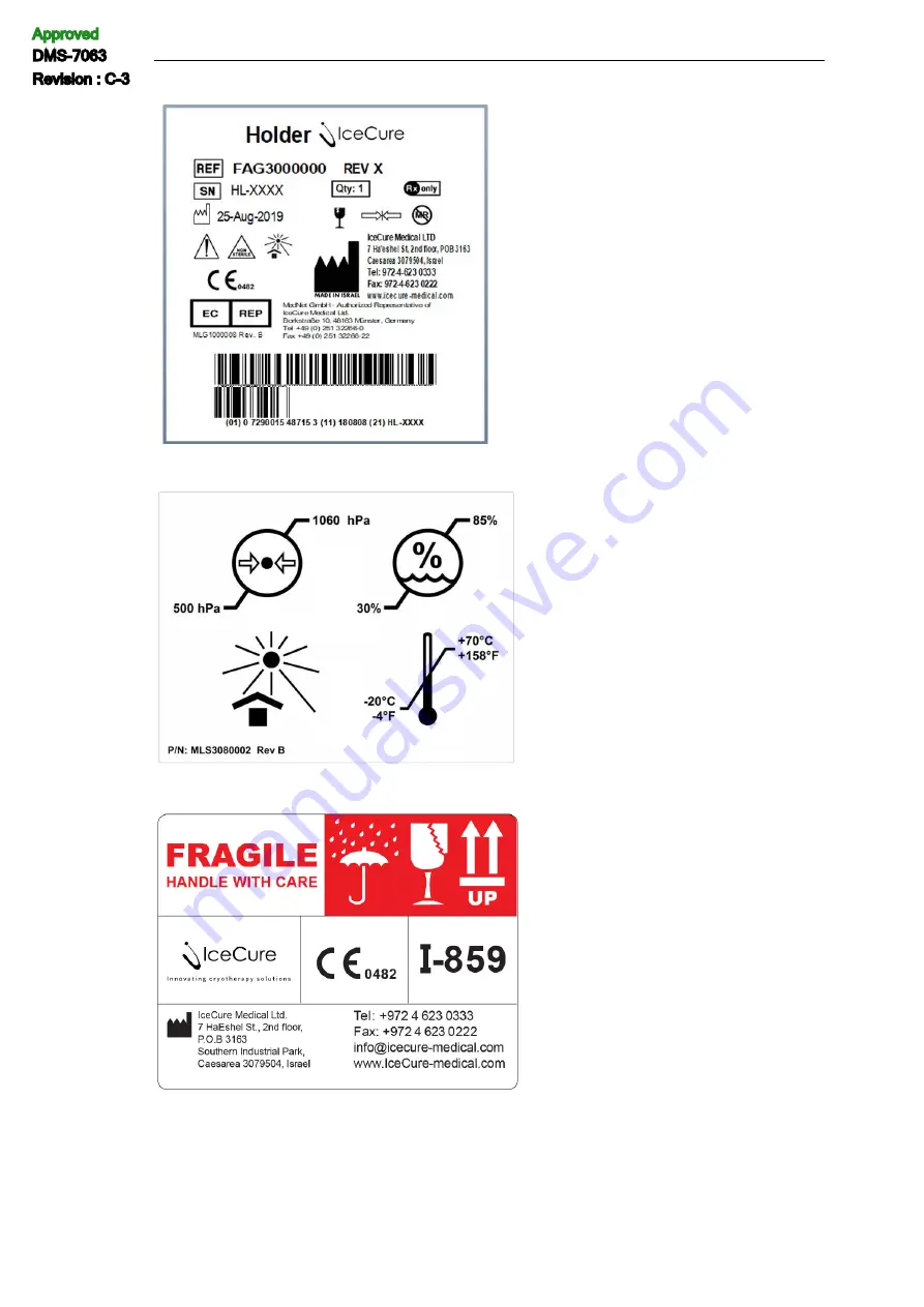 IceCure ProSense DMS-7063 Скачать руководство пользователя страница 35