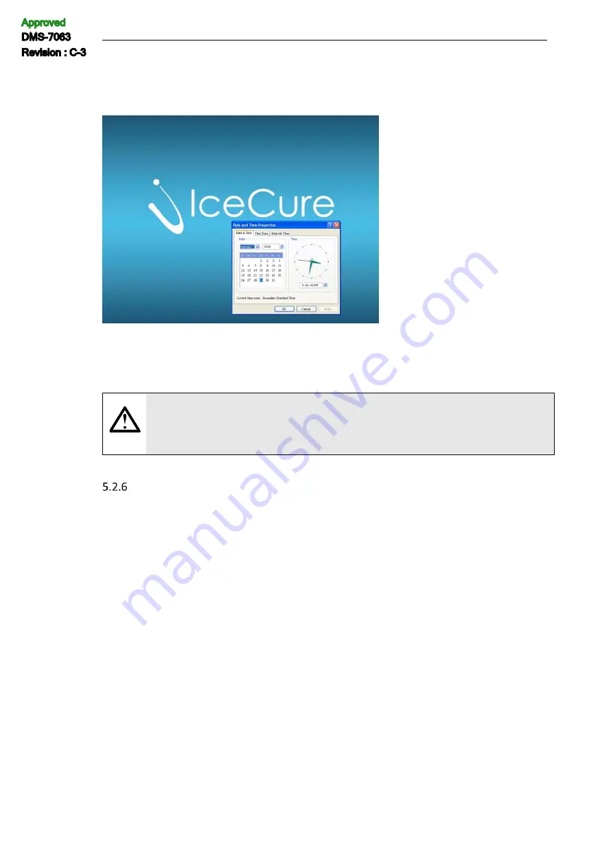 IceCure ProSense DMS-7063 Скачать руководство пользователя страница 62