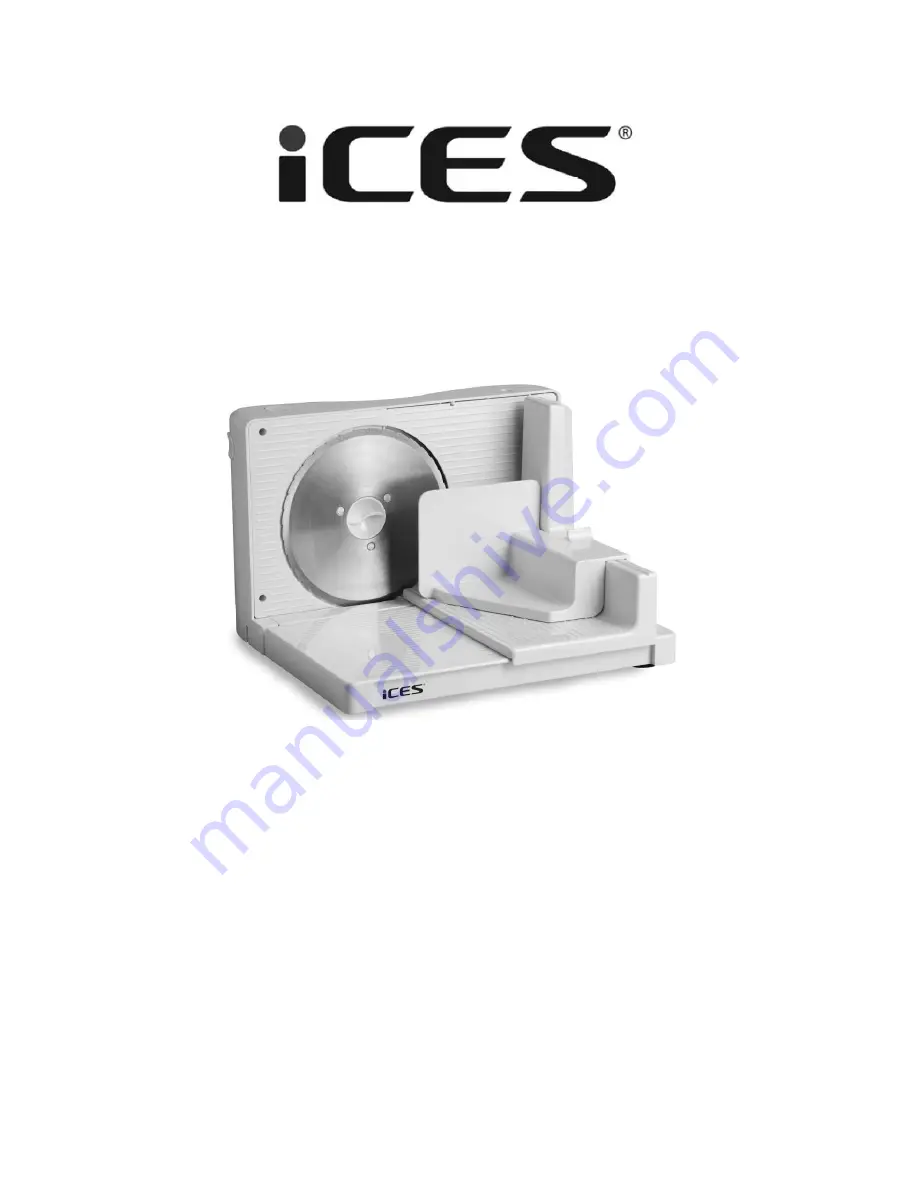 iCES IFS-300 Instruction Manual Download Page 1