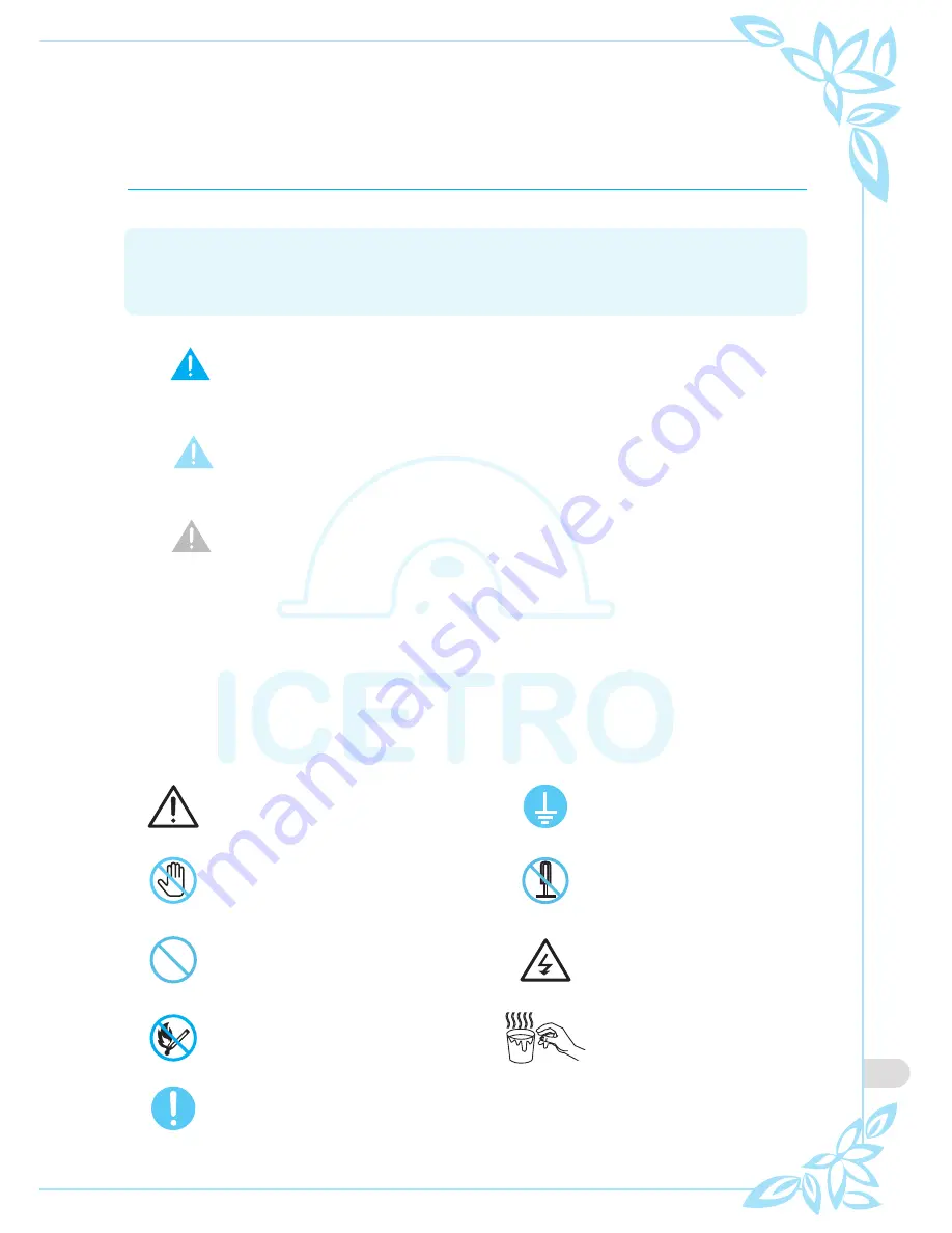 icetro SSI-141TG User Manual Download Page 3