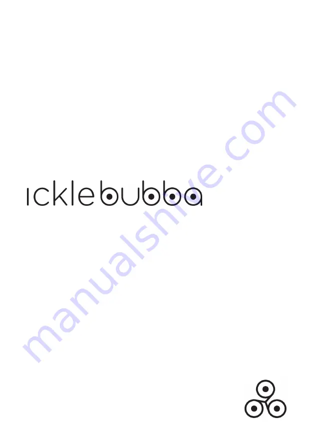 icklebubba Gravity Auto Fold Pushchair Manual Download Page 1