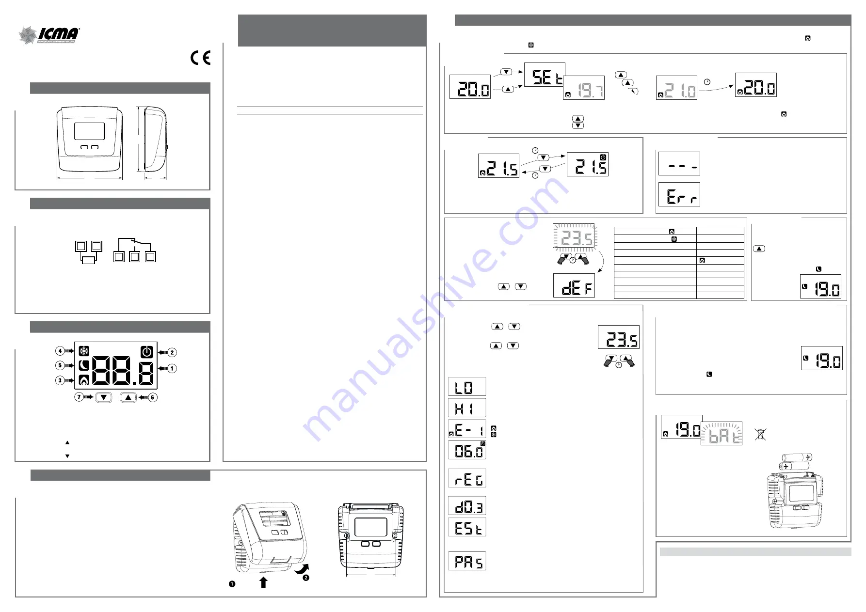 ICMA 88P4160199 Скачать руководство пользователя страница 1