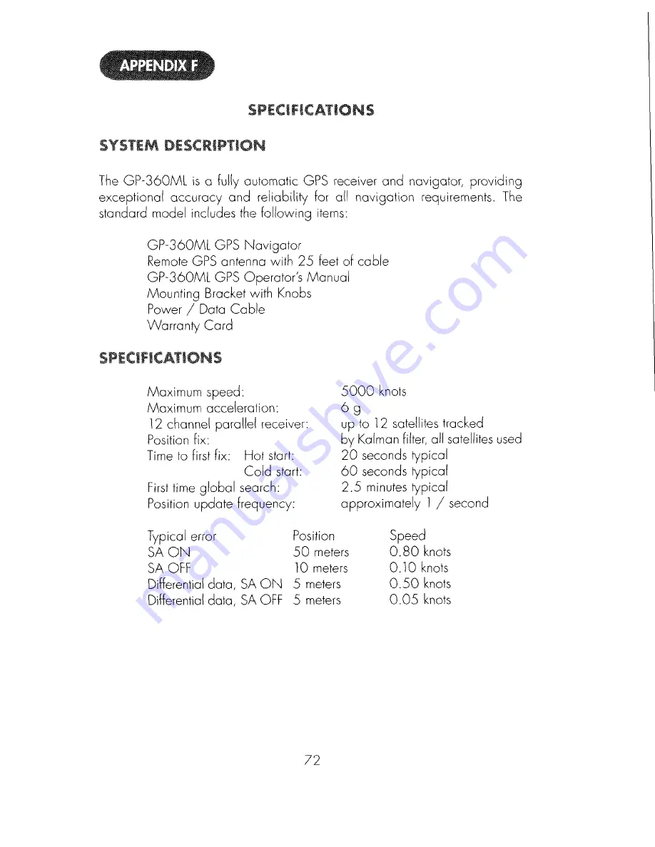 Icom GP-360 Operator'S Manual Download Page 82