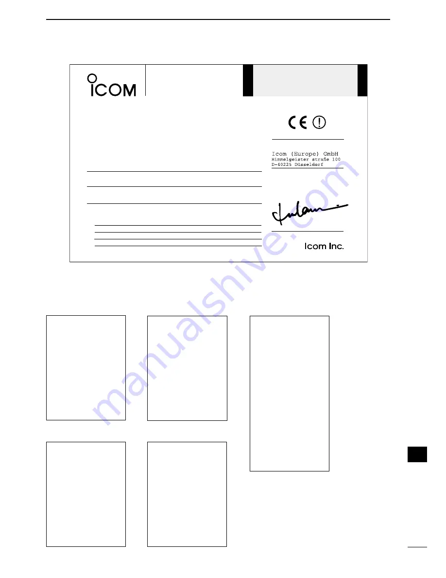 Icom i7200 Instruction Manual Download Page 101